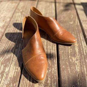 Brown ankle boots